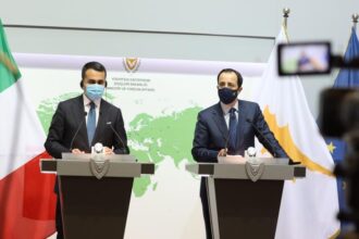 Η ΙΤΑΛΙΑ ΣΤΗΡΙΞΕ ΕΠΙΤΕΛΟΥΣ ΤΗΝ ΚΥΠΡΟ: "Δεν δεχόμαστε λύση δύο κρατών"