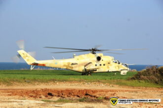 Βολές Κυπριακών ελικοπτέρων Mi-35 | Μήνυμα στα Κατεχόμενα