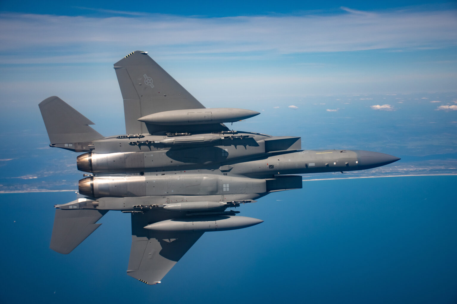 F-15EX Eagle II: Πρώτη βολή AIM-120D πάνω απο το Κόλπο του Μεξικού