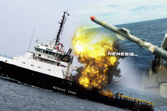 Πιθανή χρήση Harpoon σε χτύπημα κατά Ρωσικού ρυμουλκού στο Φιδονήσι - NEMESIS HD
