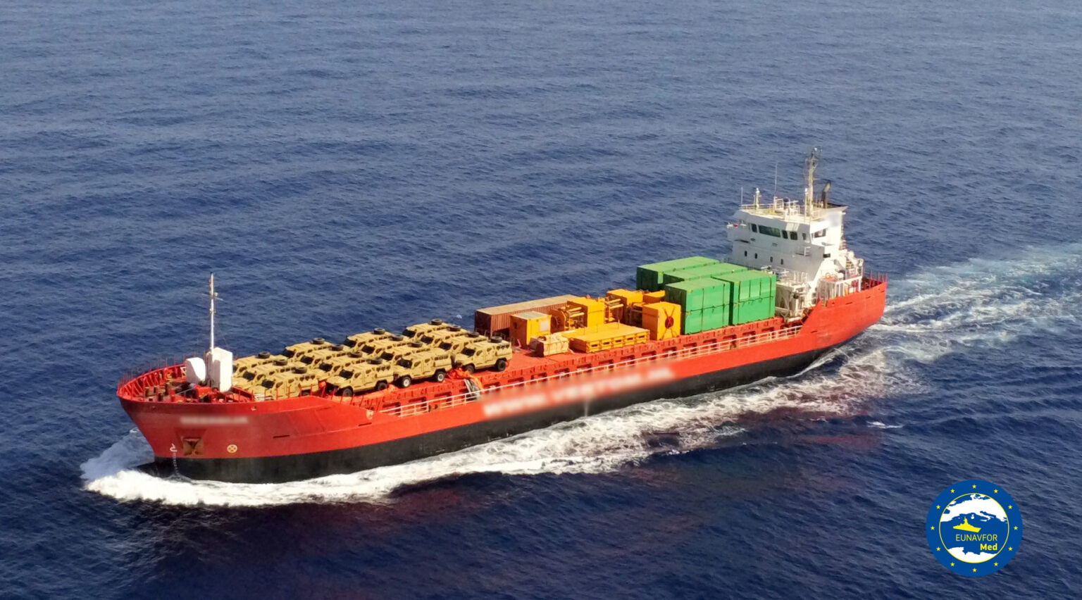 MV MEERDIJK: Τι συμβαίνει με το φορτίο στρατιωτικών οχημάτων που κατέσχεσε η «IRINI» - NEMESIS HD