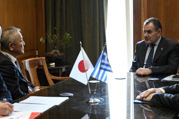 Οι «Σαμουράι» (Ιαπωνία) σε συνάντηση με ΥΕΘΑ Παναγιωτόπουλο - NEMESIS HD
