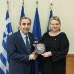 Συνάντηση του Γενικού Διευθυντή ΓΔΠΕΑΔΣ Δρ. Κωνσταντίνου Μπαλωμένου με την Πρέσβη της Λιθουανίας - NEMESIS HD