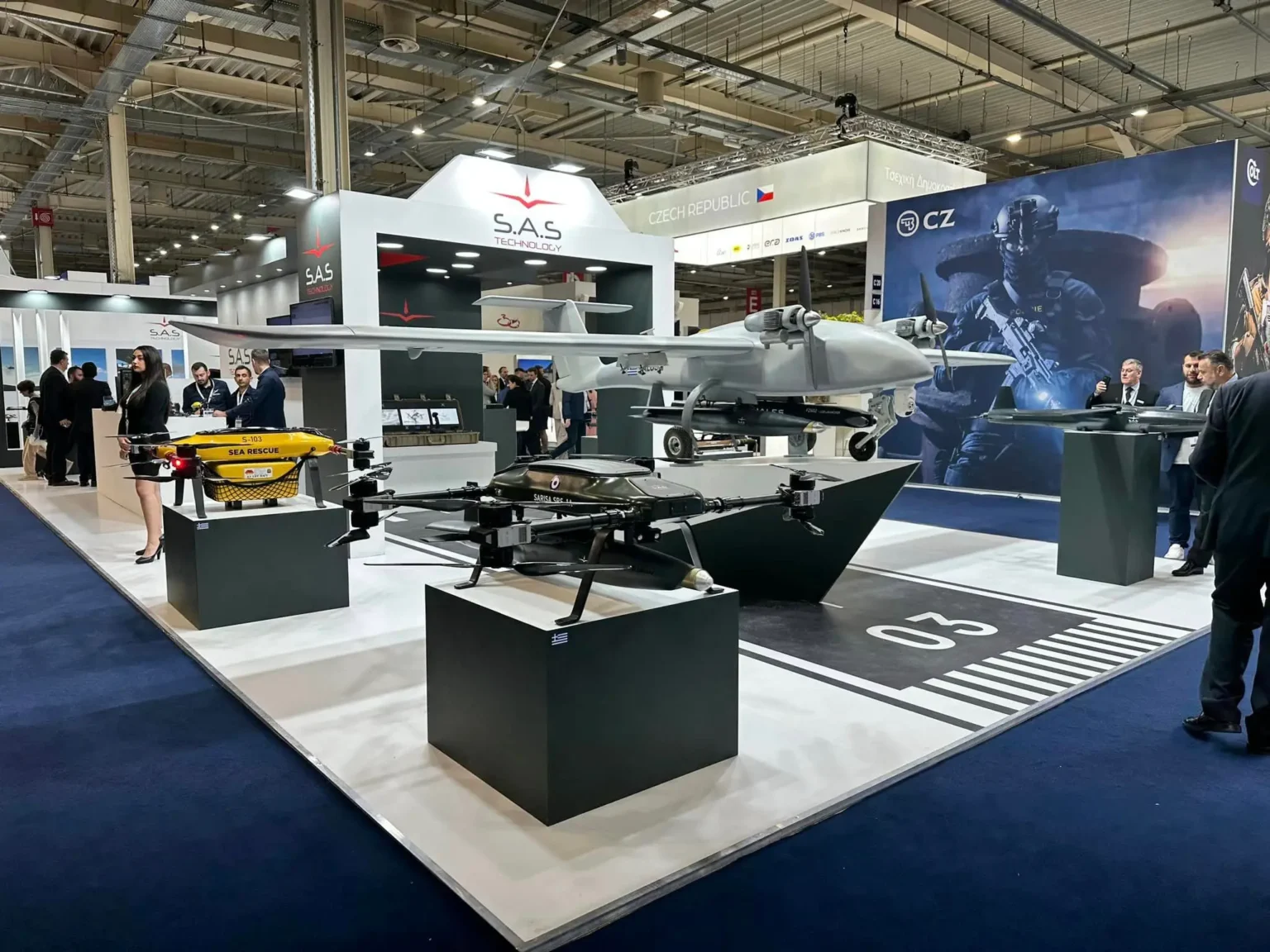 UCAV SARISA SRS-1A: H Ελληνική SAS TECH στο ΓΕΣ - NEMESIS HD