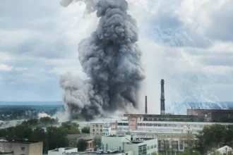 «Σκόνη και θρύψαλα» εργοστάσιο που προμήθευε τον ρωσικό στρατο - Μεγάλη έκρηξη κοντά στη Μόσχα