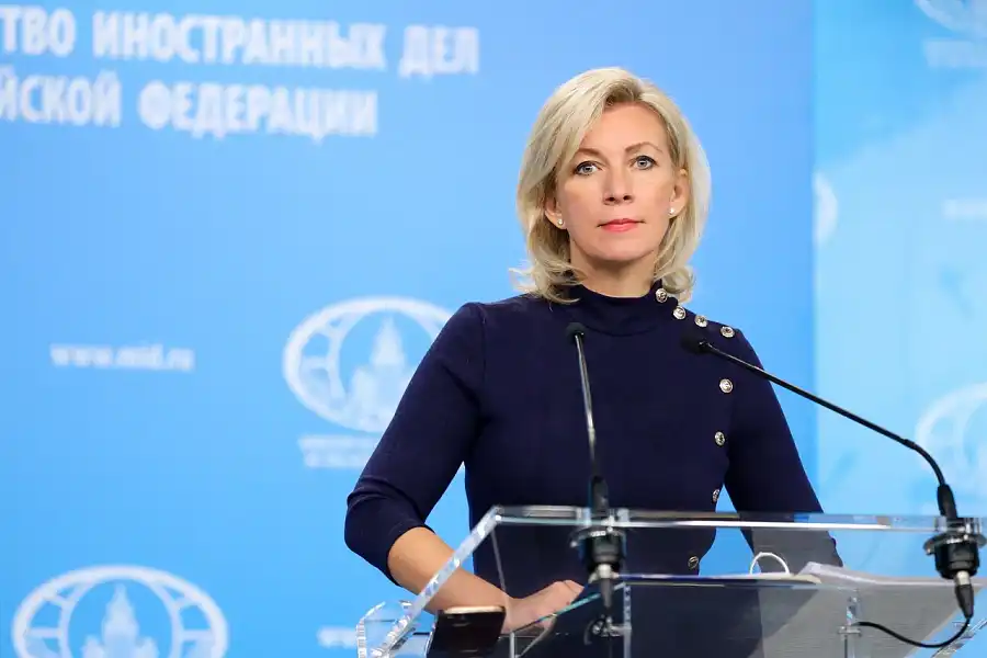 Ρωσία Μαρία Ζαχάροβα εκπρόσωπος Ρωσικού Υπουργείου Εξωτερικών