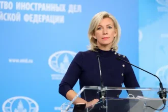 Ρωσία Μαρία Ζαχάροβα εκπρόσωπος Ρωσικού Υπουργείου Εξωτερικών
