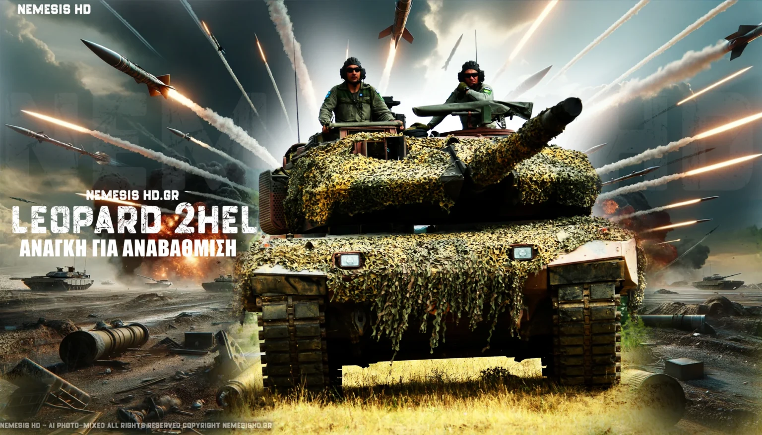 Η Ελλάδα πρέπει να εξοπλίσει τα Leopard 2 με APS, ERA και COPE CAGE πριν να είναι αργά: Τι προσφέρουν