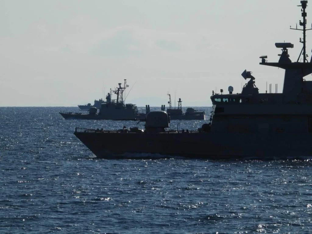 «Λόγχη 2/24»: Φρεγάτες, ΤΠΚ, ελικόπτερα του Πολεμικού Ναυτικού σε άσκηση