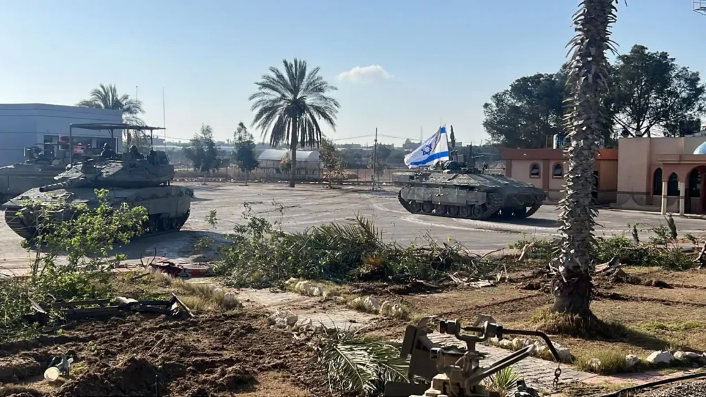merkava στη Γάζα