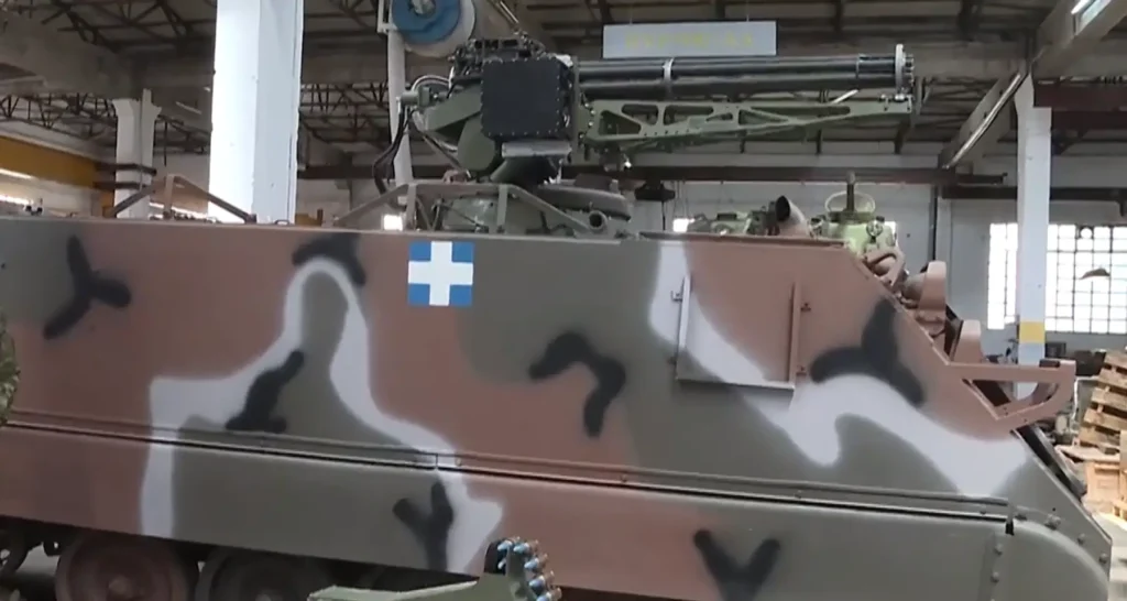 M113 με Vulcan M61A1