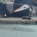 Η Ιρανική Φρεγάτα Sahand ανετράπη και ημιβυθίστηκε