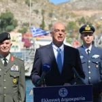 ΥΠΑΜ Νίκος Δένδιας από Καστελλόριζο: «Η Ελευθερία δεν είναι δεδομένη» - «Καμία ερμηνεία για την ΑΟΖ δεν θα γίνει αποδεκτή»