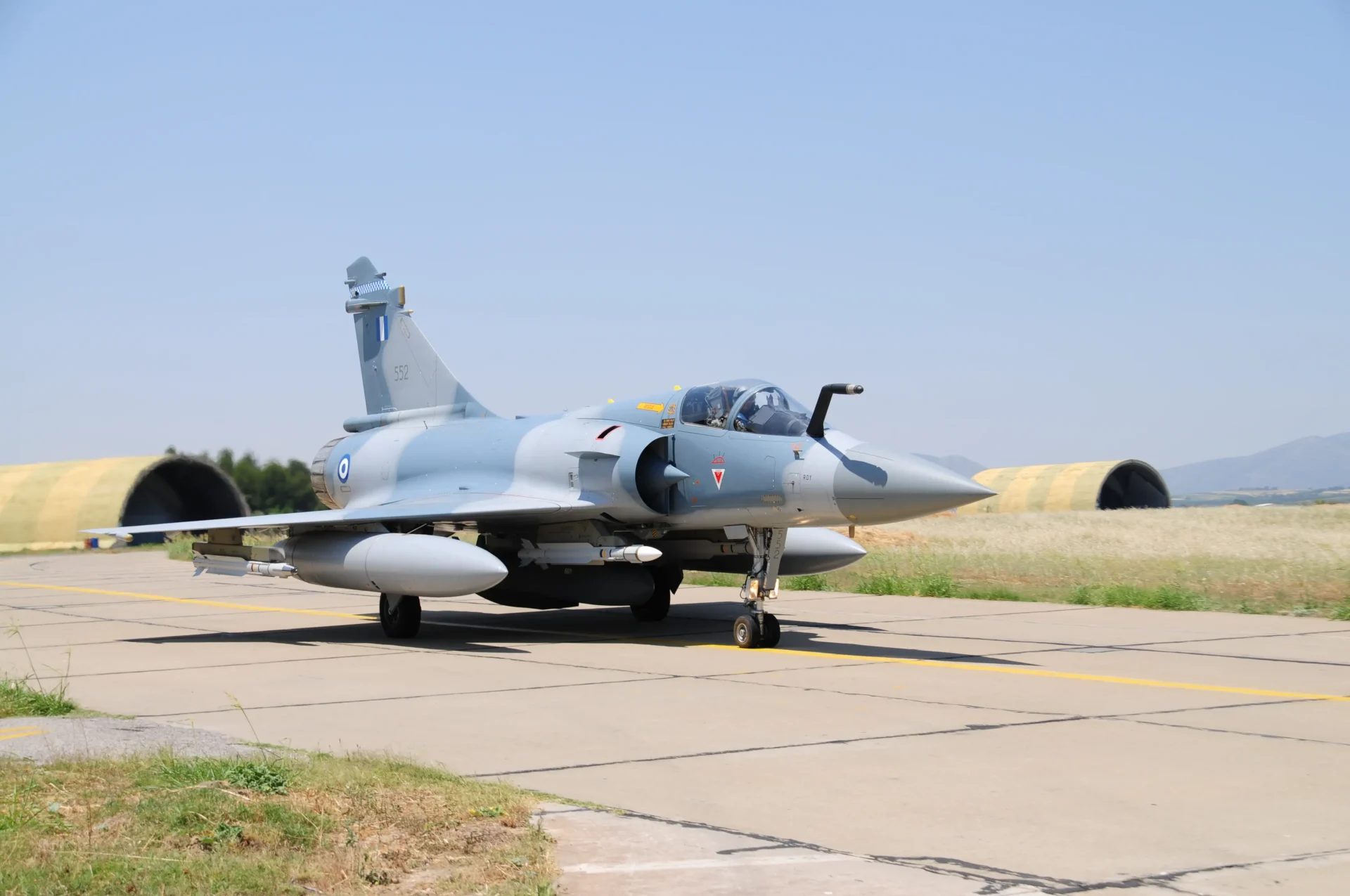 Mirage 2000-5 της Πολεμικής Αεροπορίας στην Τανάγρα, 2025