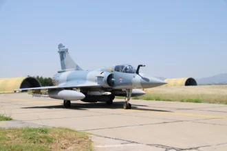 Mirage 2000-5 της Πολεμικής Αεροπορίας στην Τανάγρα, 2025
