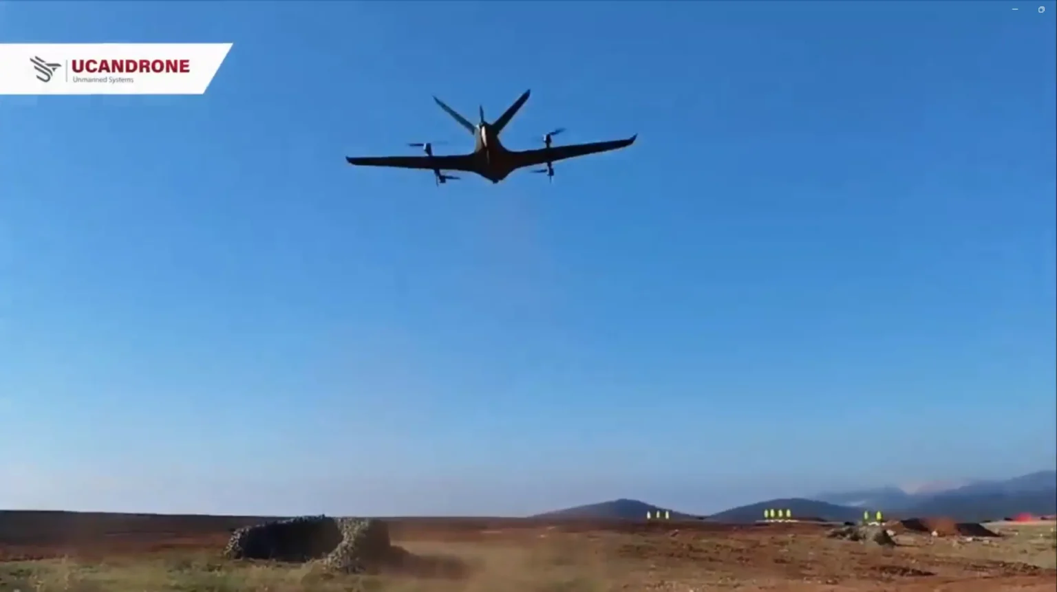 Το Aquila της ελληνικής Ucandrone δοκιμάστηκε σε ρόλο «ιπτάμενου ματιού» για το πυροβολικό