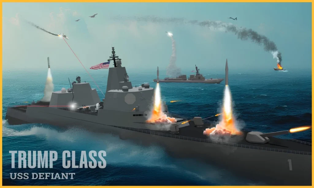 «Trump-class»: τα νέα πυραυλοφόρα θωρηκτά των ΗΠΑ με αιχμή το USS Defiant - Ο οπλισμός τους και το όραμα Τραμπ