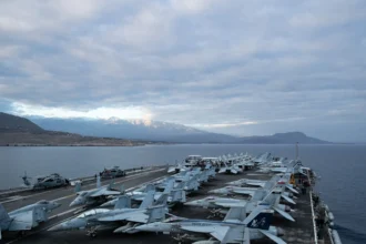 Το Αεροπλανοφόρο USS Gerald R. Ford έφτασε στη Σούδα: Οι εξελίξεις και ο επόμενος σταθμός έξω από το Ισραήλ με βλέμμα στο Ιράν