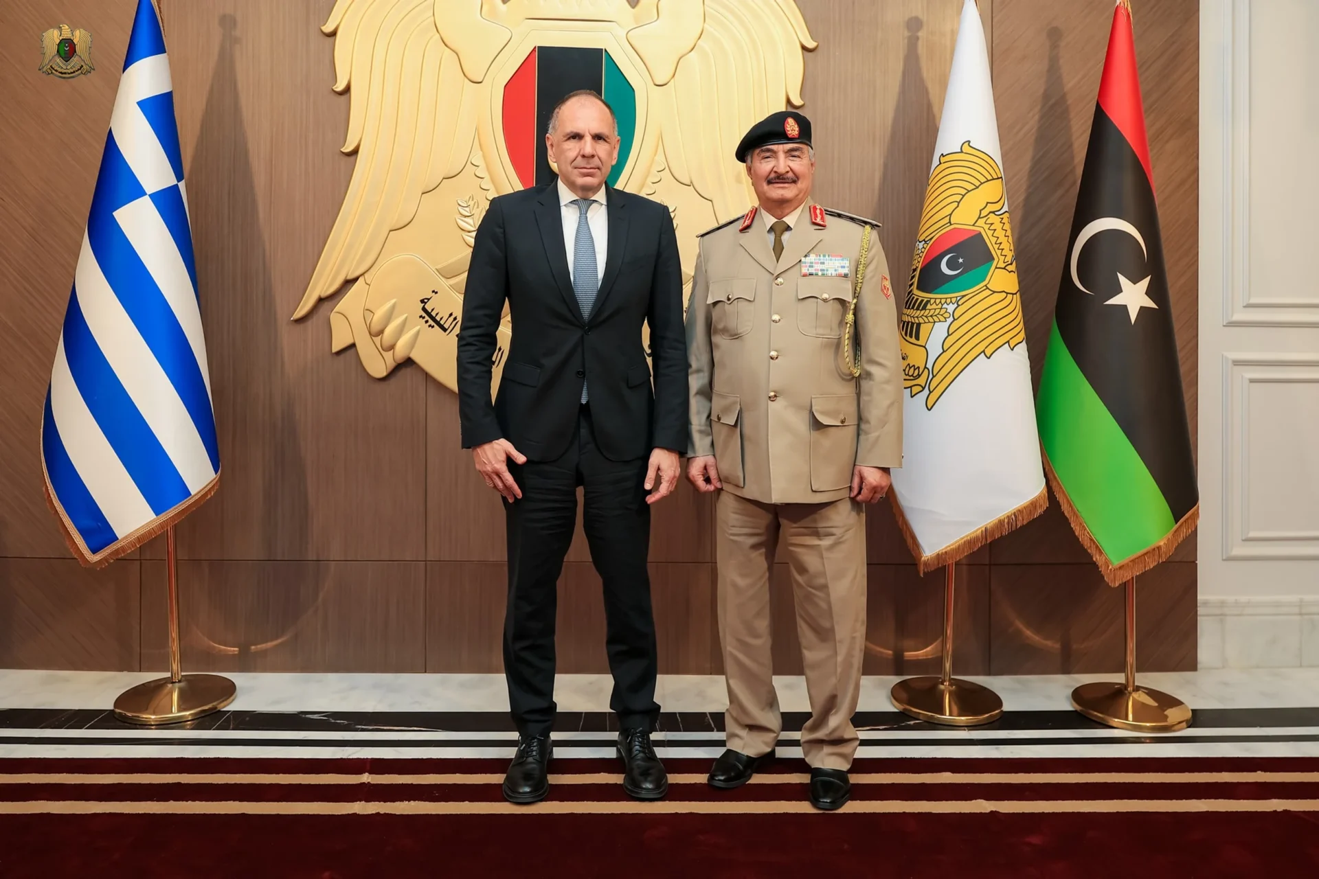 Στη Λιβύη ο ΥΠΕΞ Γεραπετρίτης: Σημαντική συνάντηση με Χαφτάρ