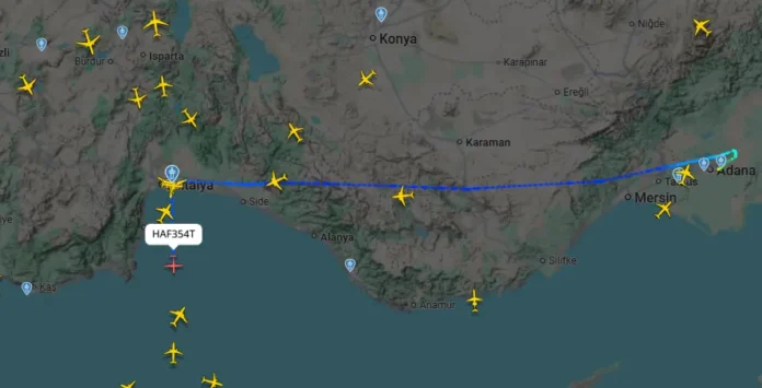 Ελληνικό μεταγωγικό C-27J Spartan προσγειώθηκε σήμερα στην Τουρκία προκαλώντας έντονο ενδιαφέρον