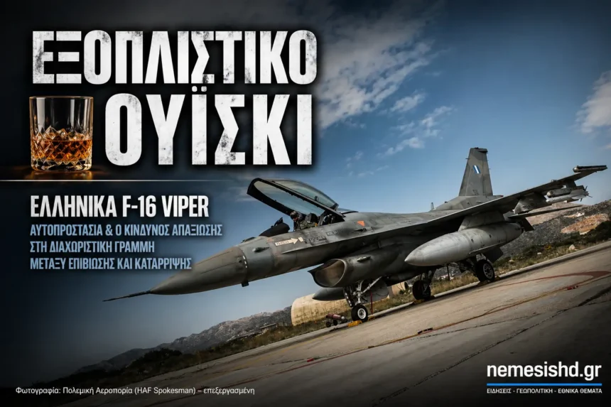Εξοπλιστικό Ουίσκι: Ελληνικά F-16 Viper | Αυτοπροστασία και ο κίνδυνος απαξίωσης στην διαχωριστική γραμμή μεταξύ επιβίωσης και κατάρριψης