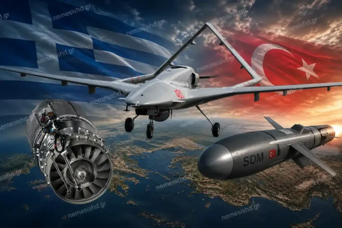 Συμφωνία Safran και Baykar: Η γαλλική τεχνολογία ενισχύει τα τουρκικά drones – Προβληματισμός στην Ελλάδα με βλέμμα στο παρελθόν και των Τουρκικών πυραύλων SOM