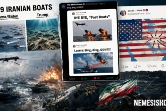 Ο Τραμπ προκαλεί το Ιράν με AI βίντεο: «Μπαμ! Αντίο!» και φωτογραφίες μαζικής εισβολής από ΗΠΑ
