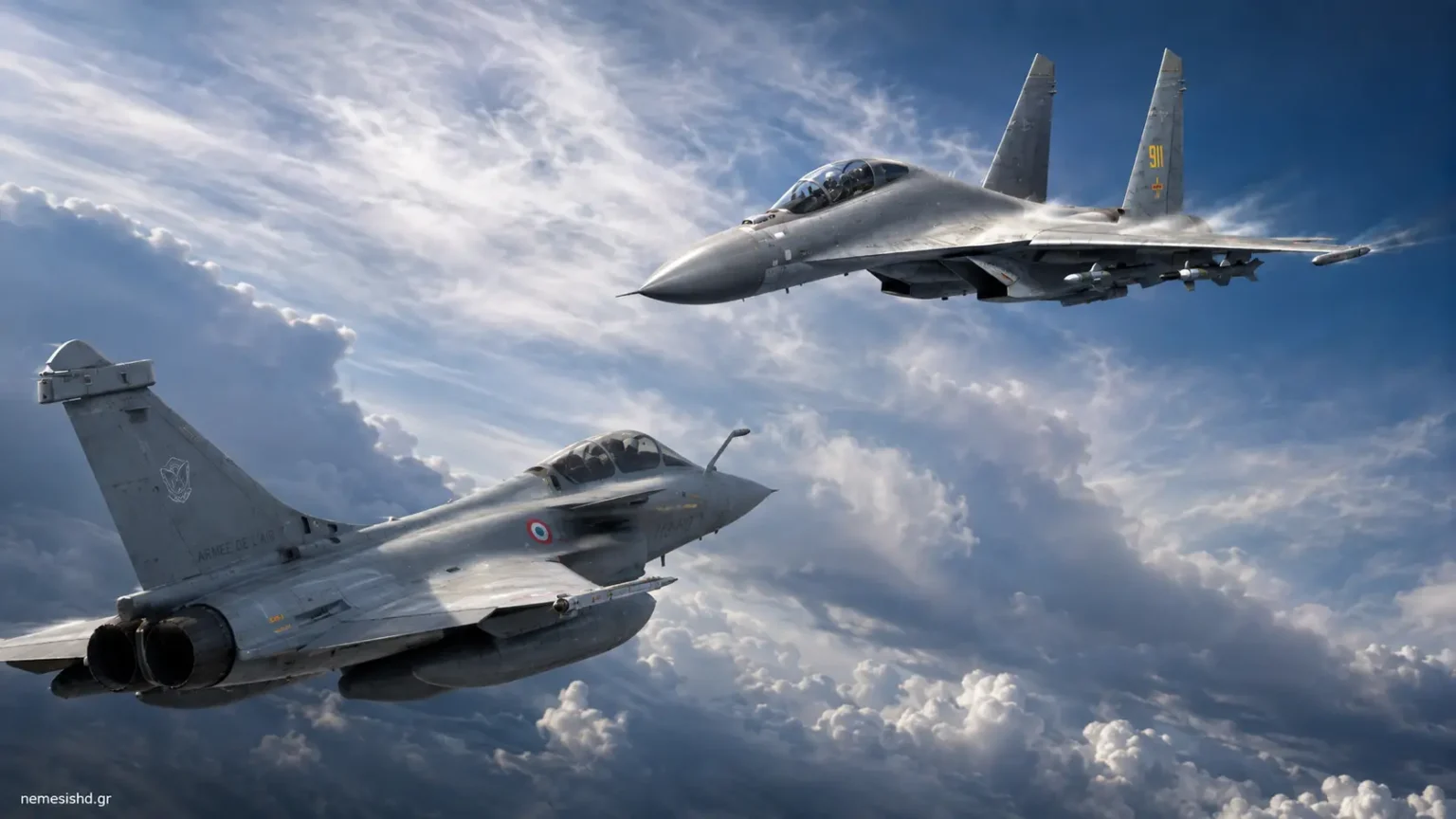 Κινεζικά μαχητικά J-16 αντιμέτωπα με Rafale της Αιγύπτου | Άσκηση «Αετοί του Πολιτισμού 2026»