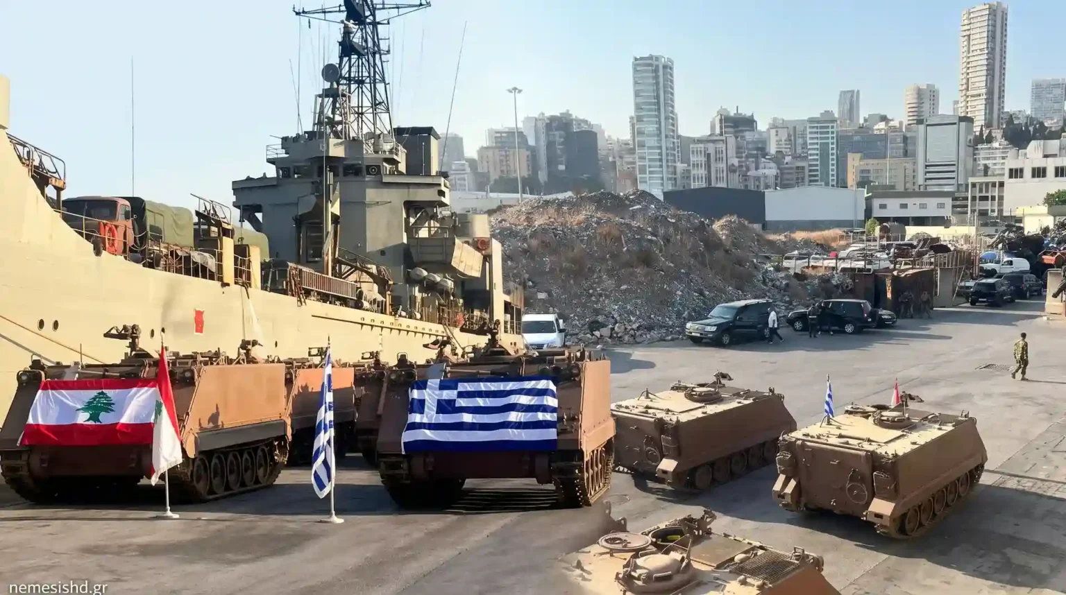 Περισσότερα ελληνικά M113 έφτασαν στον Λίβανο: Η Αθήνα ορθά επενδύει στον Ζοσέφ Αούν και στον νέο συσχετισμό ισχύος