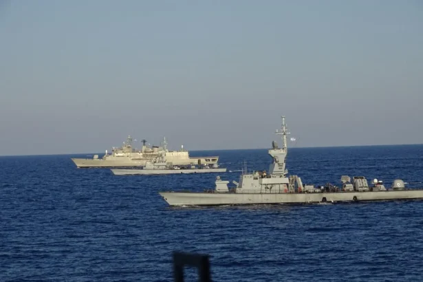 Ελληνοισραηλινό μήνυμα στον Ερντογάν: Κοινή άσκηση των Πολεμικών Ναυτικών