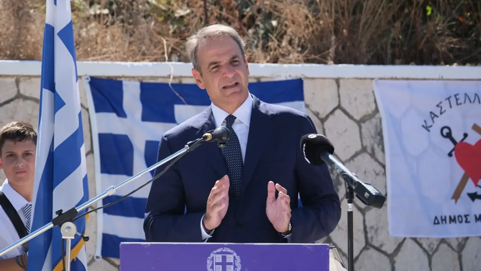Πρωθυπουργός από Καστελλόριζο: Η ομιλία για την 83η επέτειο απελευθέρωσης του νησιού και τα νέα κίνητρα