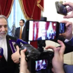 Ο Ιρανός υπουργός Εξωτερικών Αμπάς Αραγτσί σε συνάντηση στο Κρεμλίνο