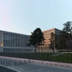 Το κεντρικό κτίριο της γερμανικής Ομοσπονδιακής Υπηρεσίας Πληροφοριών (BND) στην Chausseestraße του Βερολίνου