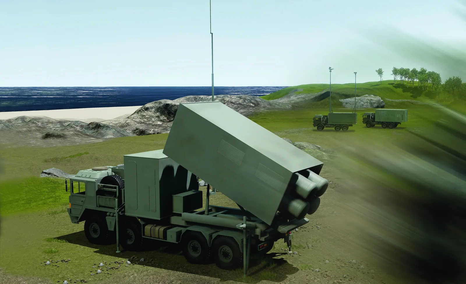 Η κινητή επάκτια συστοιχία Exocet MM40 Block 3 της MBDA