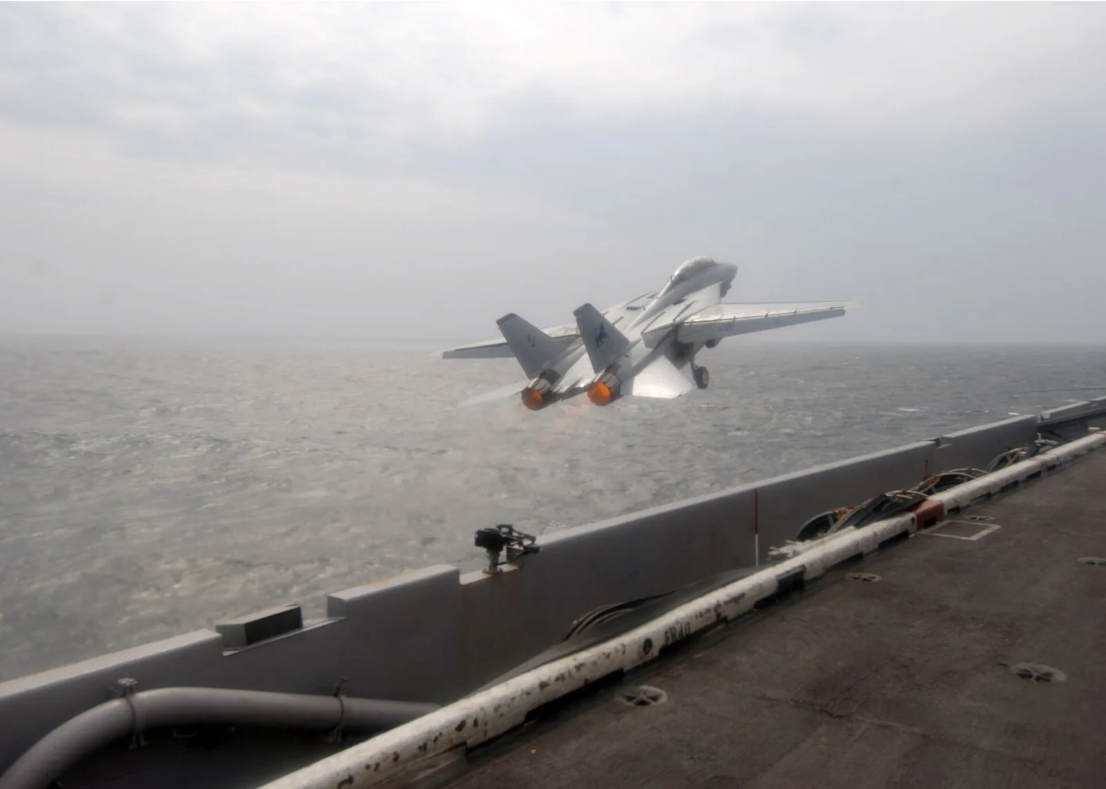 Η τελευταία εκτόξευση F-14 σε επιχειρησιακή αποστολή