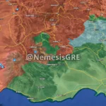 Χούθι Ταΐζ Άντεν – Χάρτης ελέγχου και οδικού άξονα στην Υεμένη