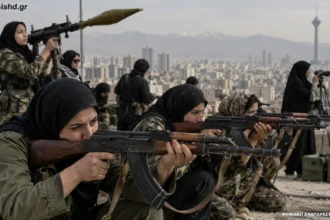 Γυναίκες στο Ιράν εκπαιδεύονται με Καλάσνικοφ και RPG στην Τεχεράνη