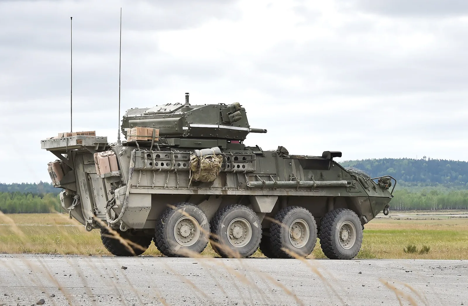 Το Stryker Dragoon M1296 με πύργο 30 χλστ. του Αμερικανικού Στρατού