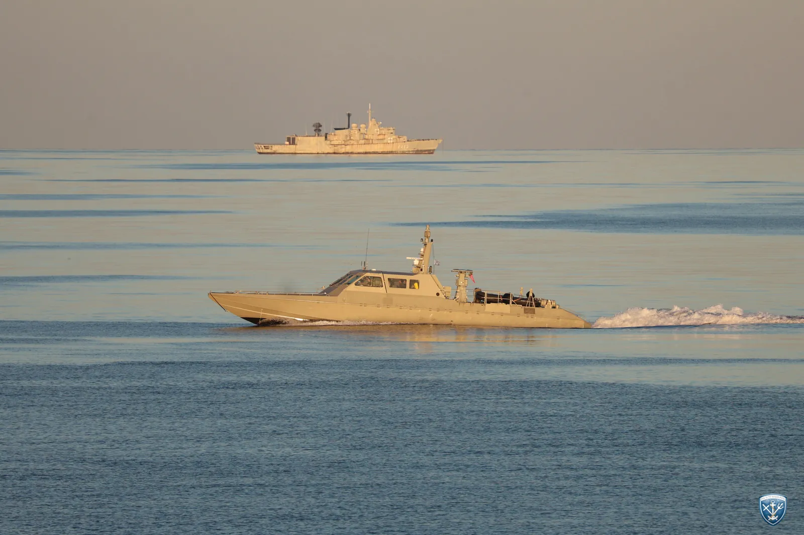 Ισραηλινά πλοία φορείς κατευθυνόμενων βλημάτων κατά τη συνεκπαίδευση