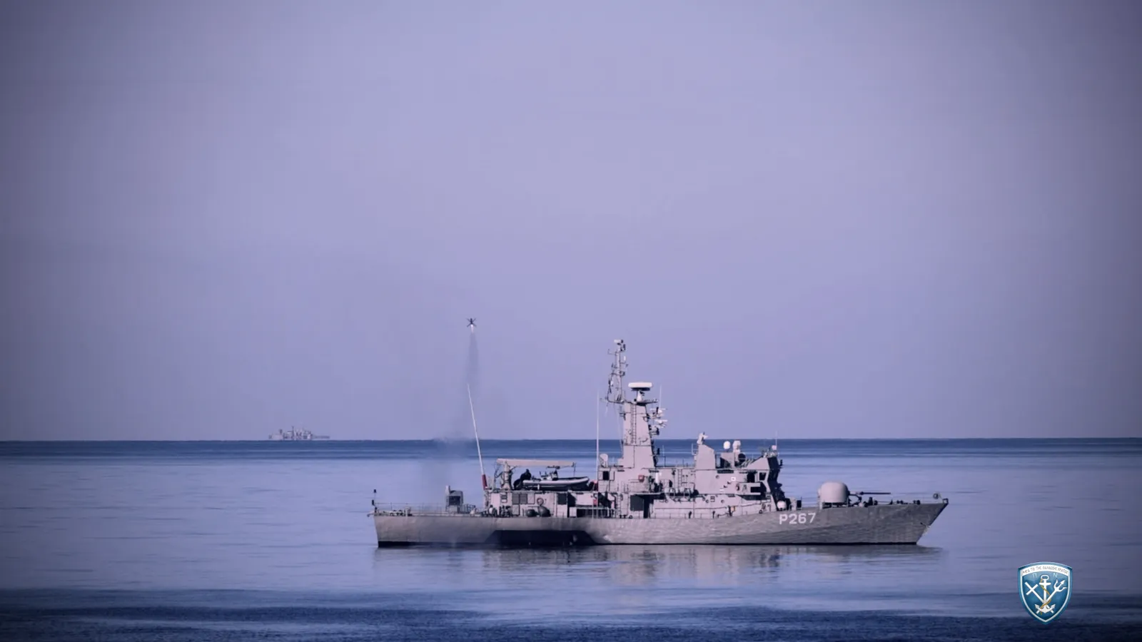 Η παροπλισμένη φρεγάτα «Μπουμπουλίνα» ως πλοίο στόχος