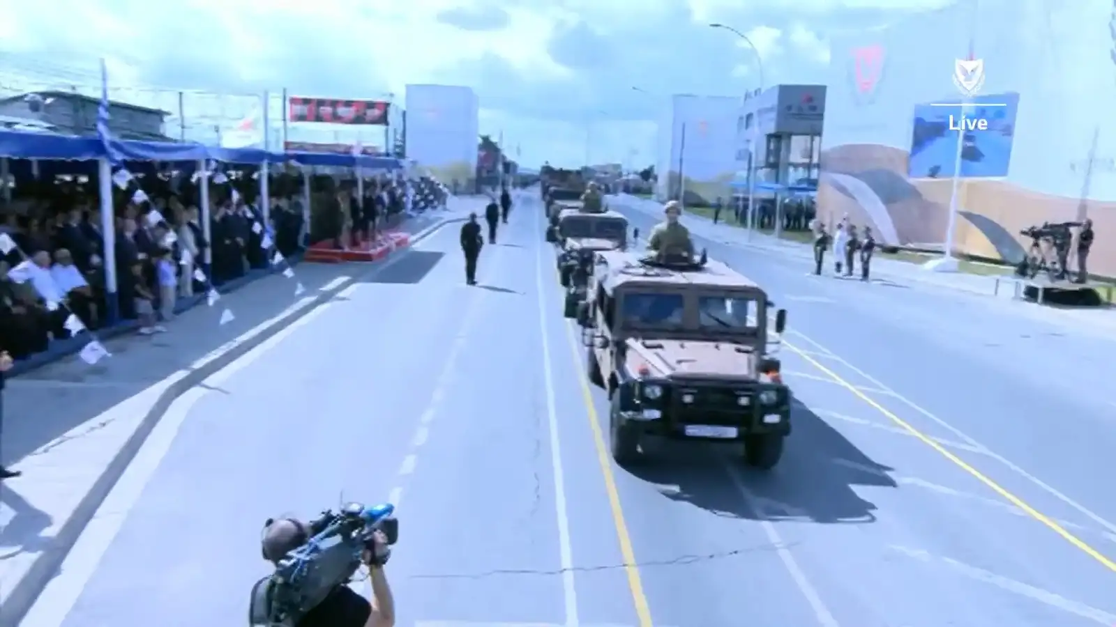 National Guard ENOK AB vehicles with Spike LR2