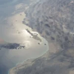 Δορυφορική λήψη των Στενών του Ορμούζ
