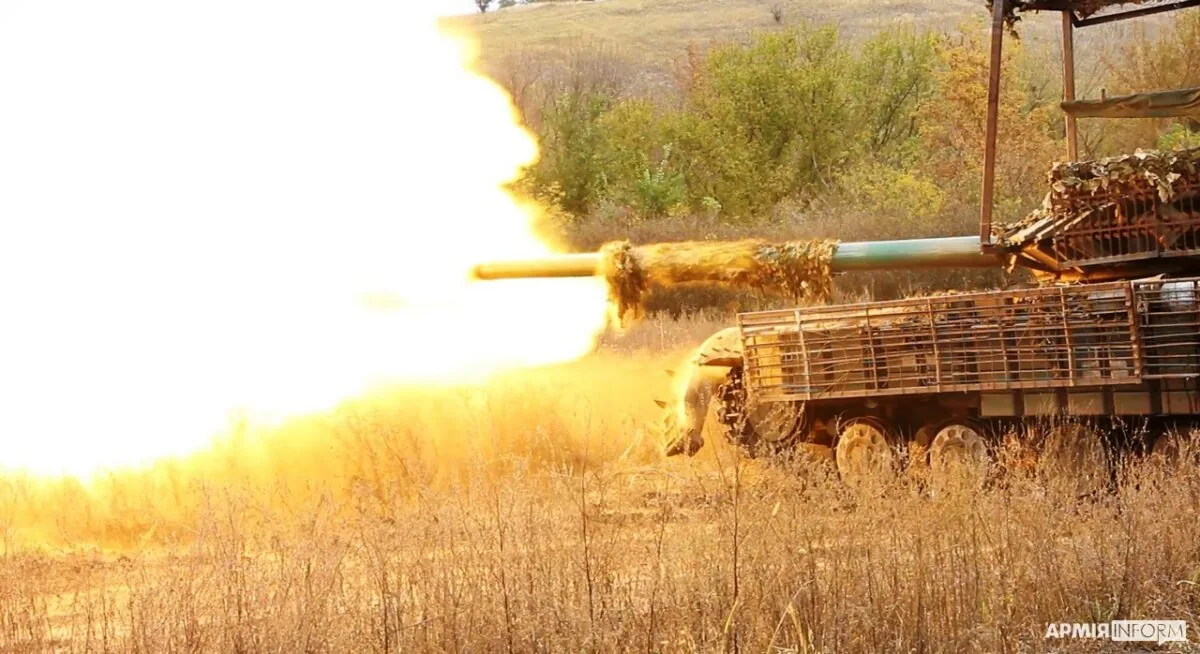 Ουκρανικό T-64 με κλωβό προστασίας από drones