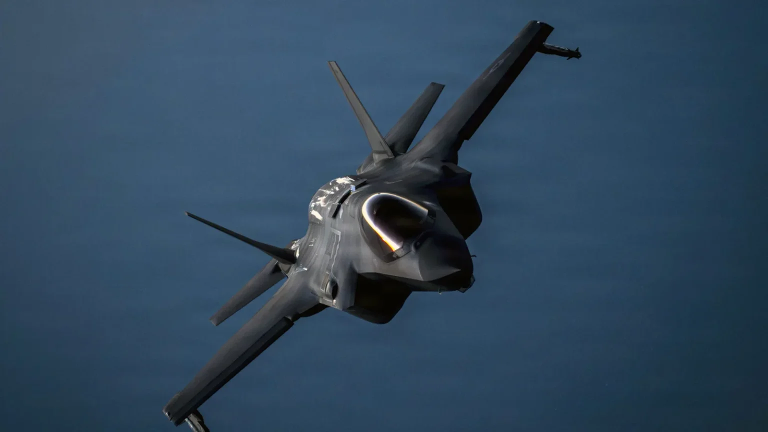 Μαχητικό F-35A Lightning II της Αμερικανικής Αεροπορίας σε πτήση
